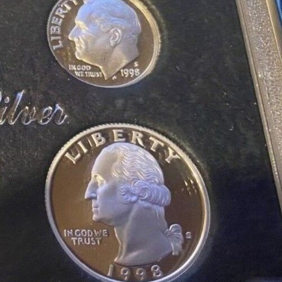 U.S. Mint Premier Silver Proof Set - 1998 - Picture 8 of 12